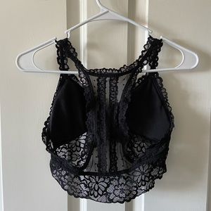 AERIE Black Lace Racerback Bralette🖤